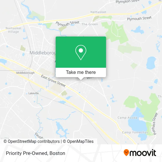 Priority Pre-Owned map