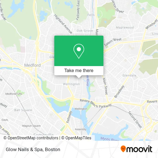 Glow Nails & Spa map