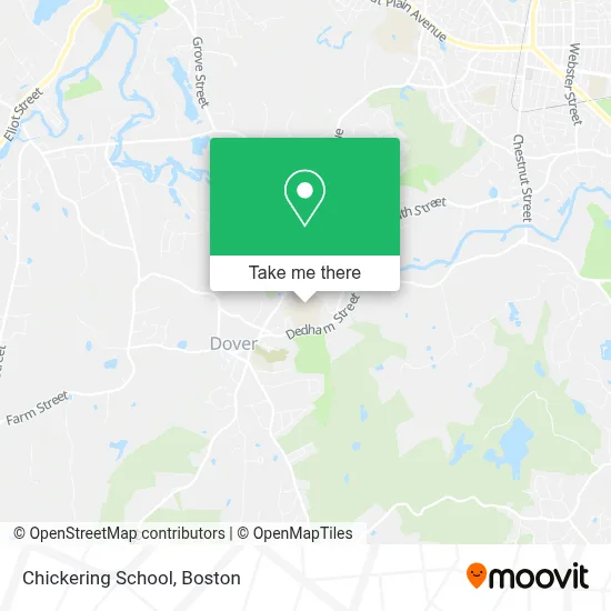 Chickering School map