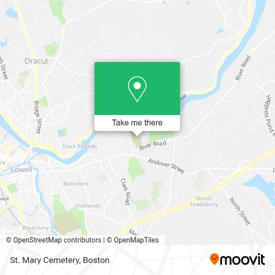 St. Mary Cemetery map