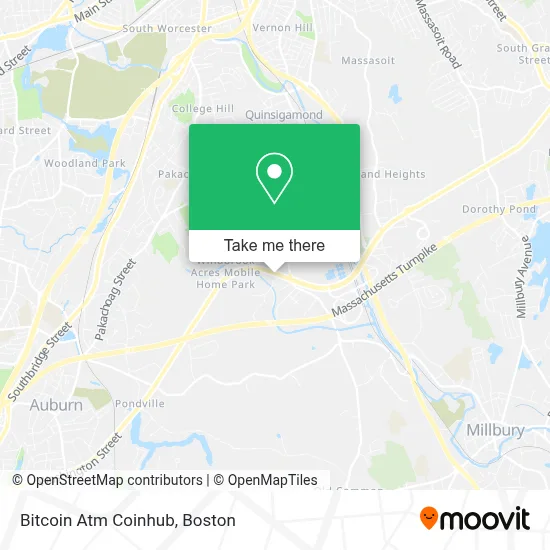 Bitcoin Atm Coinhub map