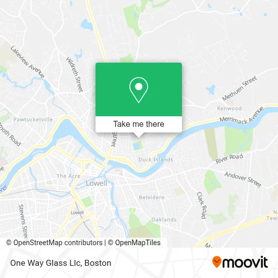 One Way Glass Llc map