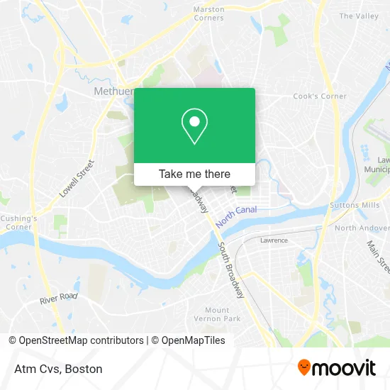 Atm Cvs map
