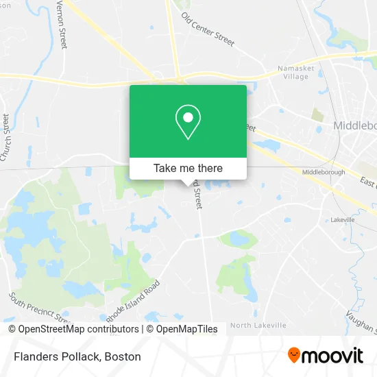 Flanders Pollack map
