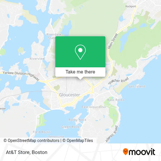 At&T Store map