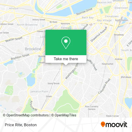 Price Rite map