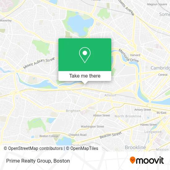 Prime Realty Group map