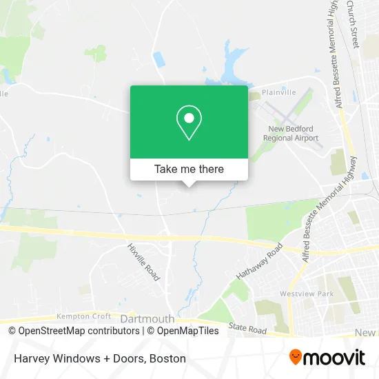 Harvey Windows + Doors map