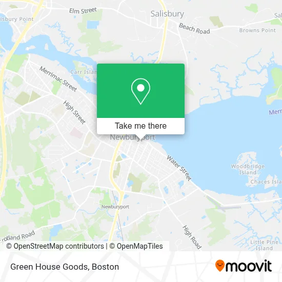 Green House Goods map