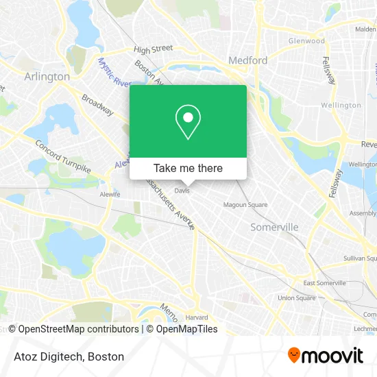 Atoz Digitech map
