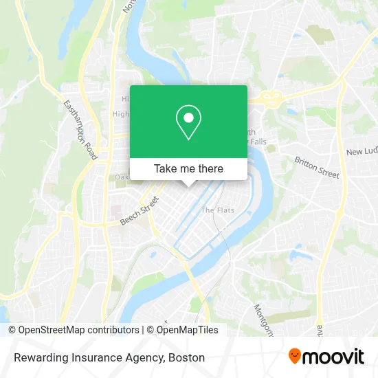 Rewarding Insurance Agency map
