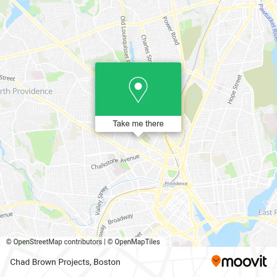 Chad Brown Projects map