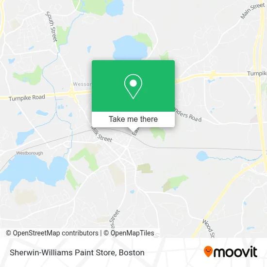 Sherwin-Williams Paint Store map