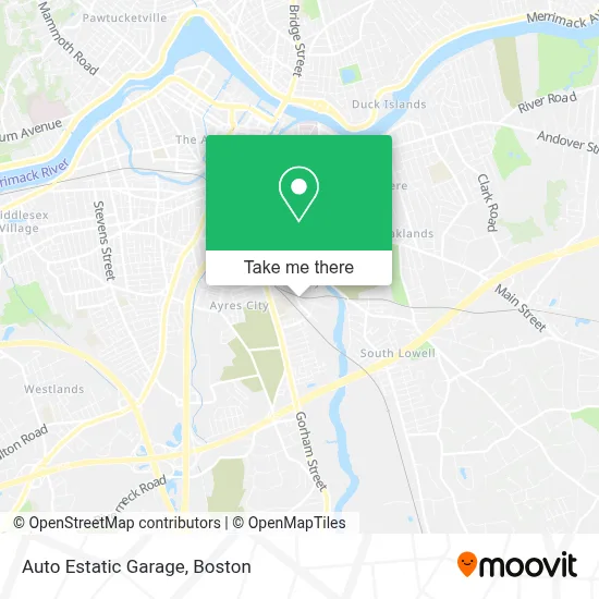 Auto Estatic Garage map