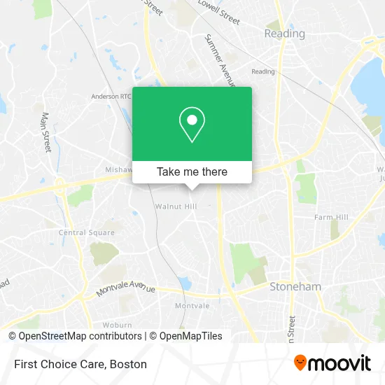First Choice Care map