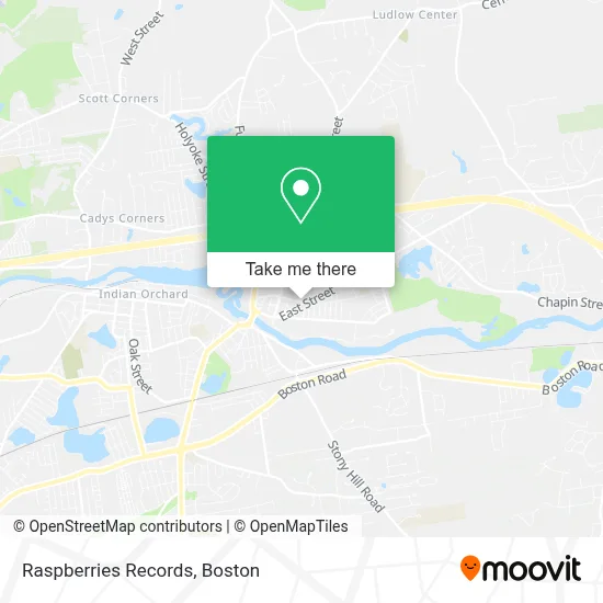 Raspberries Records map