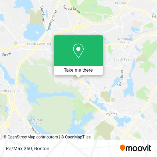 Re/Max 360 map