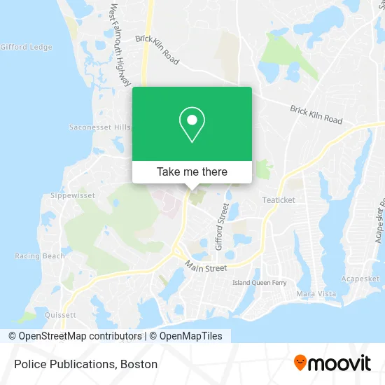 Police Publications map