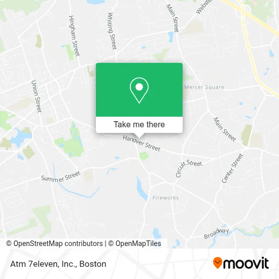 Atm 7eleven, Inc. map