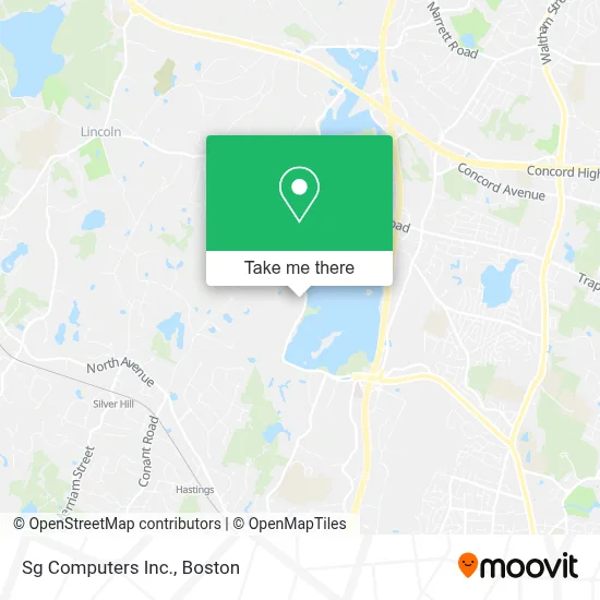 Sg Computers Inc. map