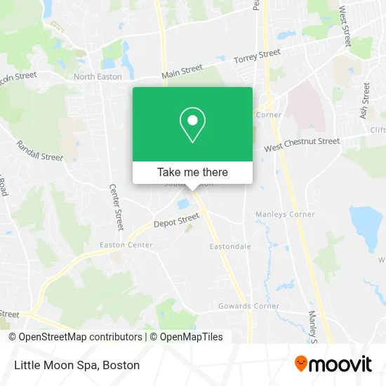 Little Moon Spa map