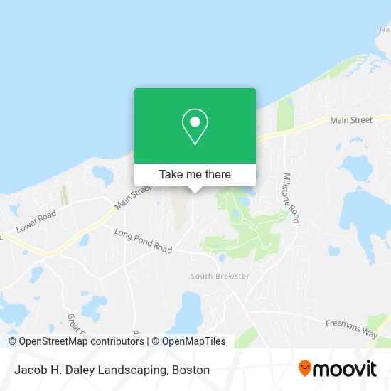 Jacob H. Daley Landscaping map