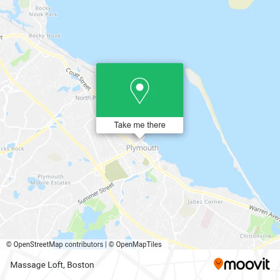 Massage Loft map