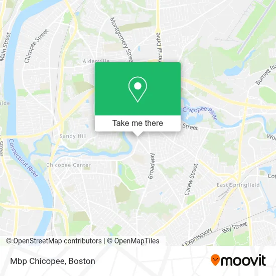 Mbp Chicopee map