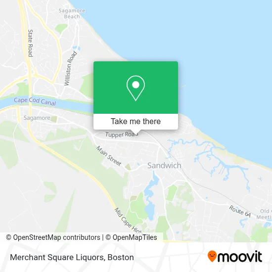 Merchant Square Liquors map
