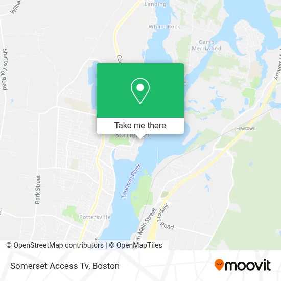 Somerset Access Tv map