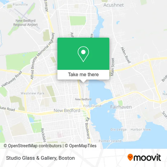 Studio Glass & Gallery map