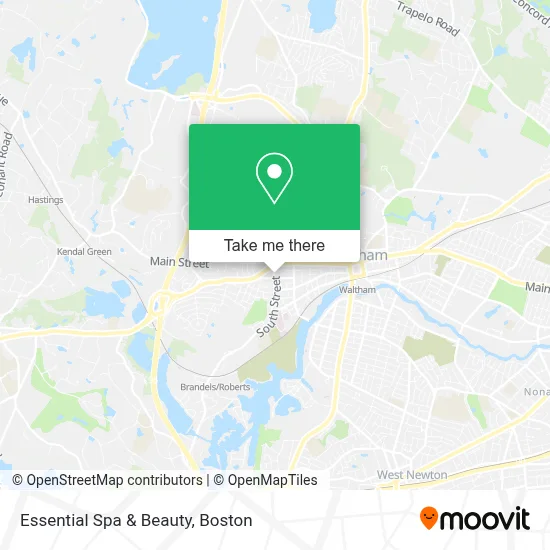 Essential Spa & Beauty map