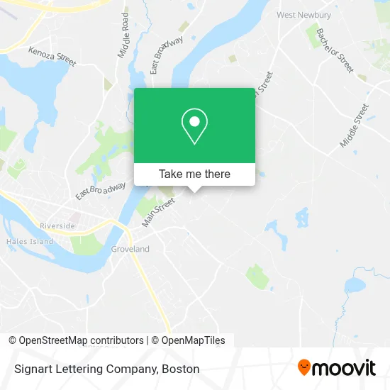 Signart Lettering Company map