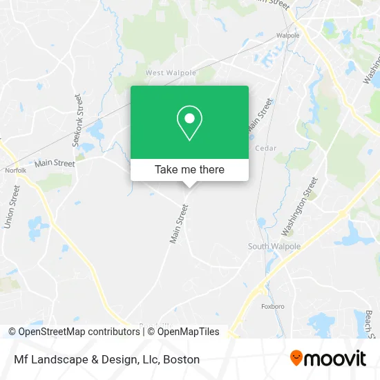 Mf Landscape & Design, Llc map