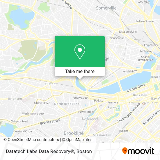 Datatech Labs Data Recovery® map