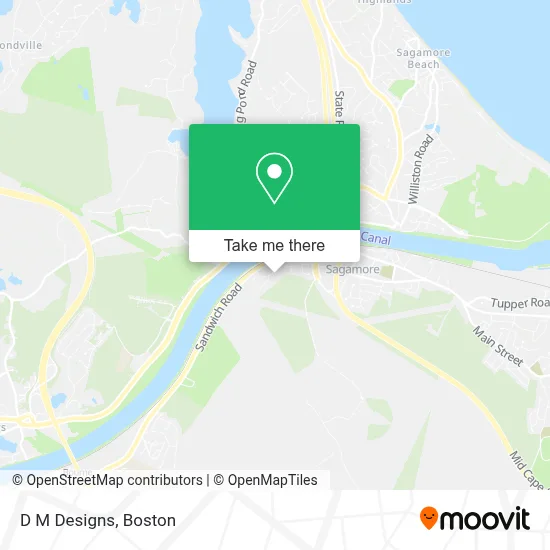 D M Designs map