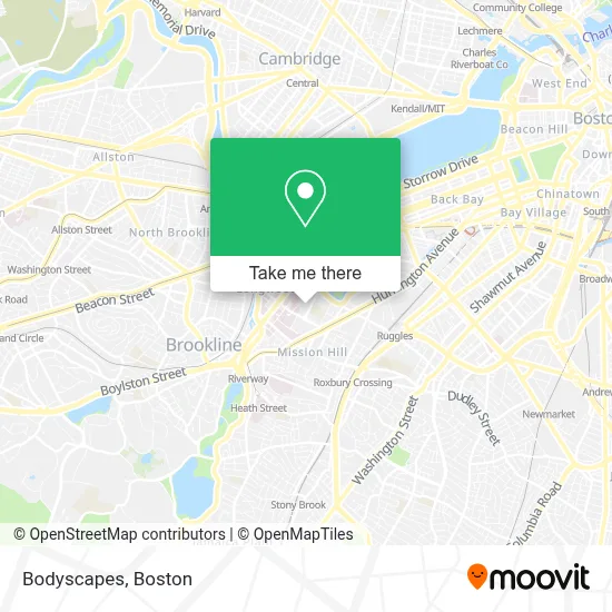Bodyscapes map