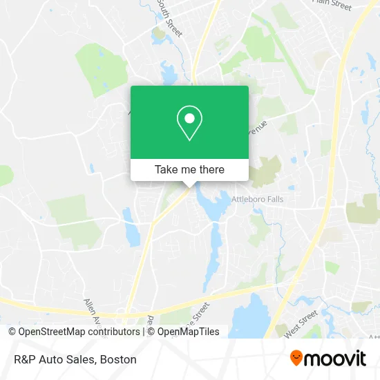 R&P Auto Sales map