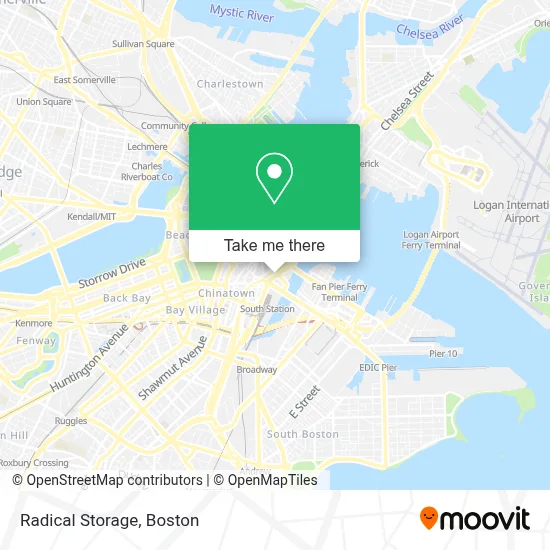 Radical Storage map