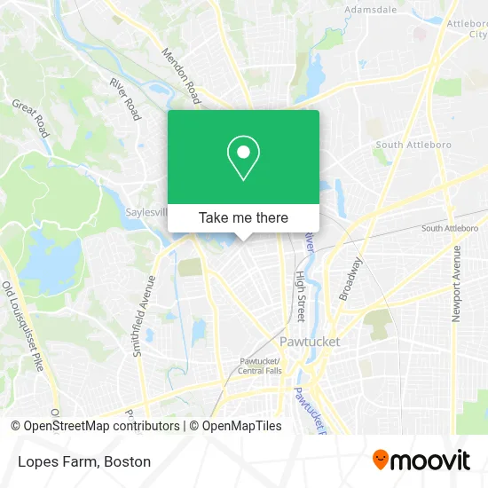 Lopes Farm map