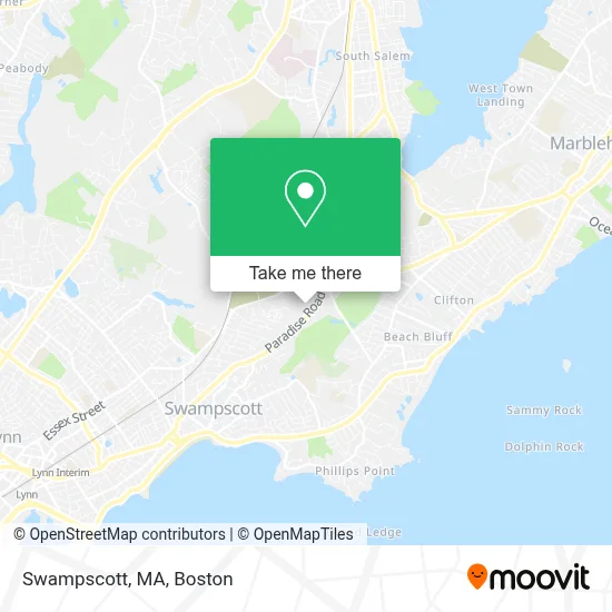 Swampscott, MA map