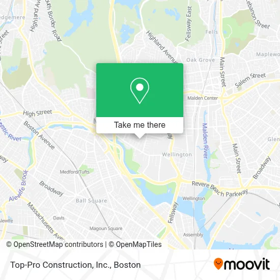 Top-Pro Construction, Inc. map