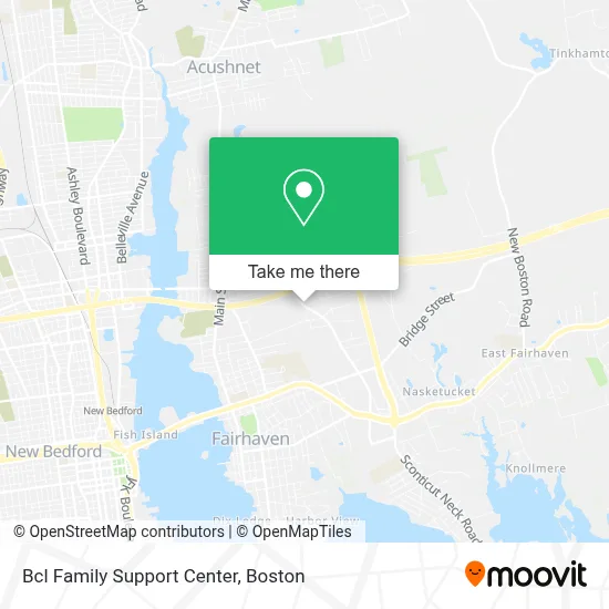 Bcl Family Support Center map