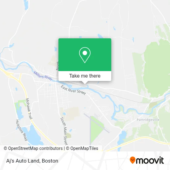 Aj's Auto Land map