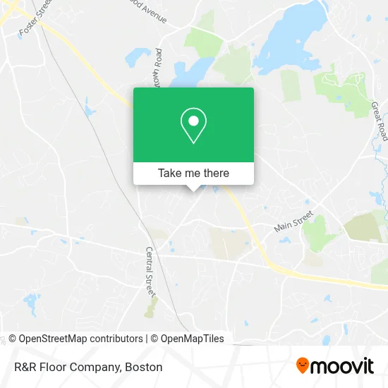 R&R Floor Company map