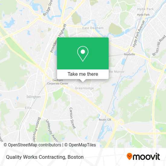 Quality Works Contracting map