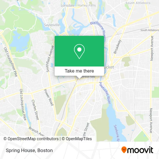 Spring House map