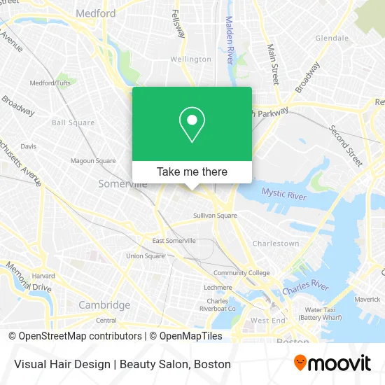 Visual Hair Design | Beauty Salon map