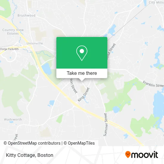 Kitty Cottage map
