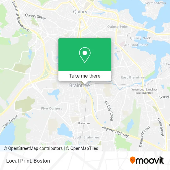 Local Print map